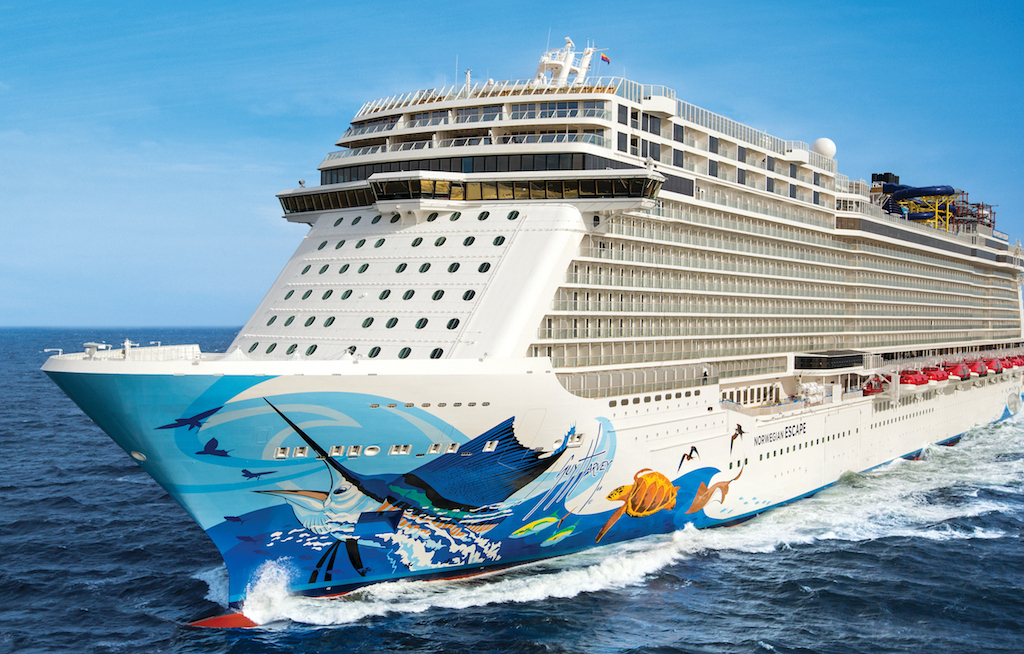 Norwegian Escape ist auf Grund gelaufen