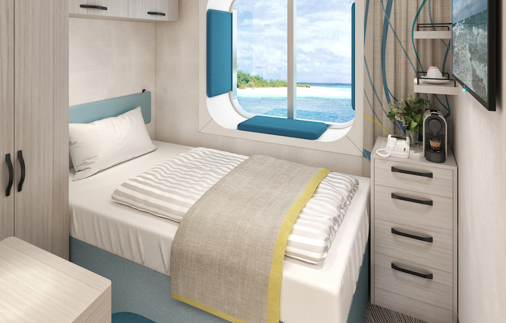 TUI Cruises führt neue Kabinenkategorie ein