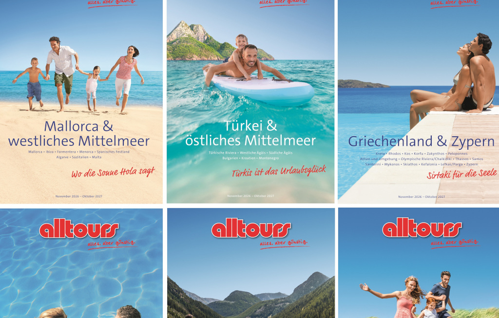 Alltours veröffentlicht weitere Kataloge für 2026/27