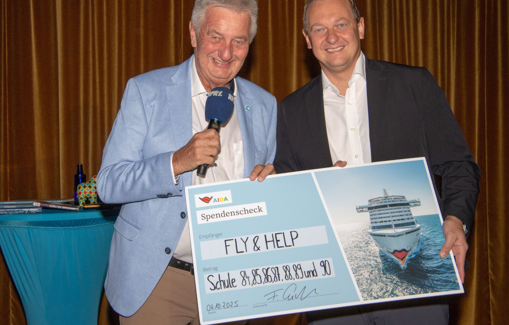 Aida und Fly & Help treiben Schulbau in Entwicklungsregionen voran