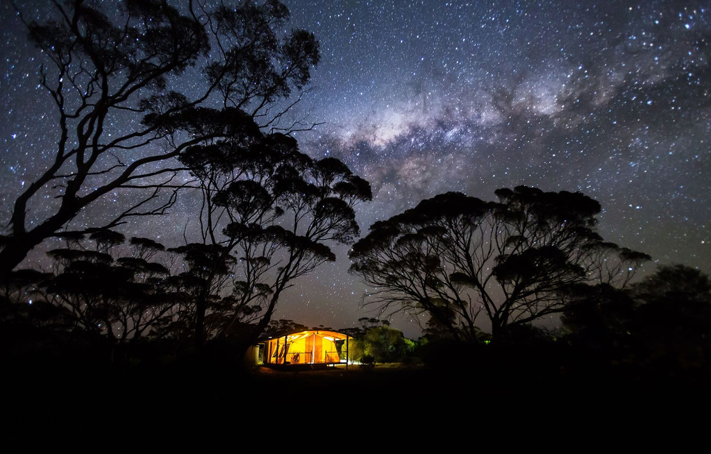 Ein Meer aus Sternen am australischen Himmel