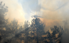 Weitere Dörfer wegen Waldbrand evakuiert