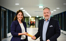 Staffelübergabe bei der ITB-Führung