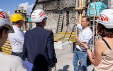 Traditionshotel startet Wiederaufbau nach Brand in Seefeld