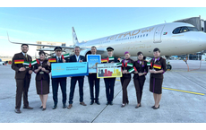 Etihad Airways setzt erstmals Airbus A321LR in Düsseldorf ein