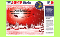 TRVL Counter WEEKLY Nr. 40 vom 20. Dezember 2024