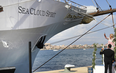 Die Sea Cloud Spirit ist getauft