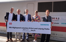 ICE-Testzug erreicht 405 km/h – neuer Geschwindigkeitsrekord auf deutscher Schnellfahrstrecke