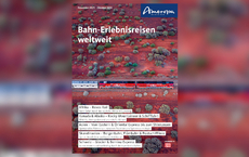 Ameropa bringt den Fernweh-Express ins Rollen