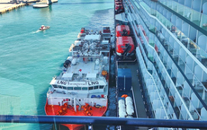 Mein Schiff Relax tankt erstmals Bio-Kraftstoff