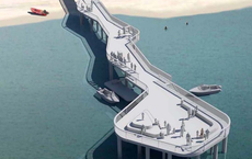 Neue Seebrücke am Weissenhäuser Strand