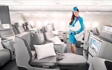 Business Class auf der Langstrecke