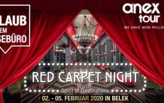 Anex Tour lädt zur „Red Carpet Night“ ein