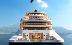 Aman gibt Buchungen für erste Luxusyacht frei