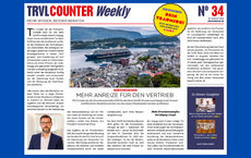 TRVL Counter WEEKLY Nr. 34 vom 31. August 2024