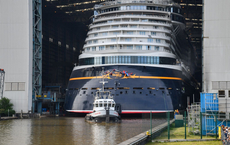 Disney Destiny feiert Ausdocken in Papenburg