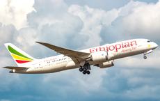 Ethiopian fliegt zwischen Kilimandscharo und Sansibar
