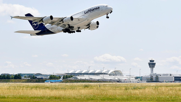 Mit dem Airbus A380 nach Denver