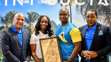 Olympiasiegerin wird Saint Lucia-Botschafterin