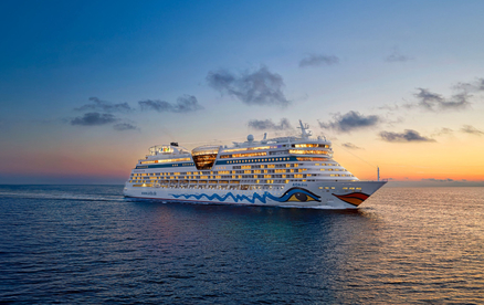 Aida coacht den Nachwuchs – online und auf hoher See