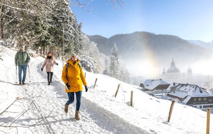Meditativer Winter-Weitwander-Weg eröffnet in Bayern