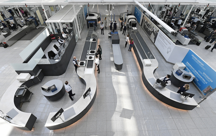 Flughafen München rüstet auf CT-Scanner um