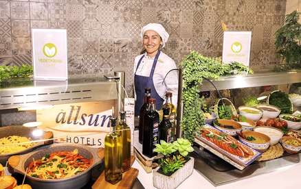 Allsun Hotels erweitern vegetarisches Angebot