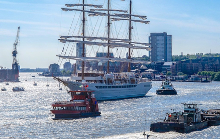 Sea Cloud lädt Reisebüros und Kunden zu Schiffsbesuchen